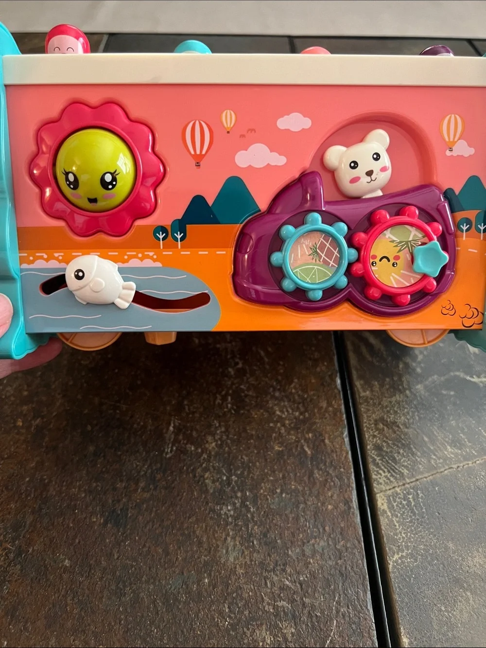 Colorful Multi-Activity Baby Bench Toy- EUC *like new*